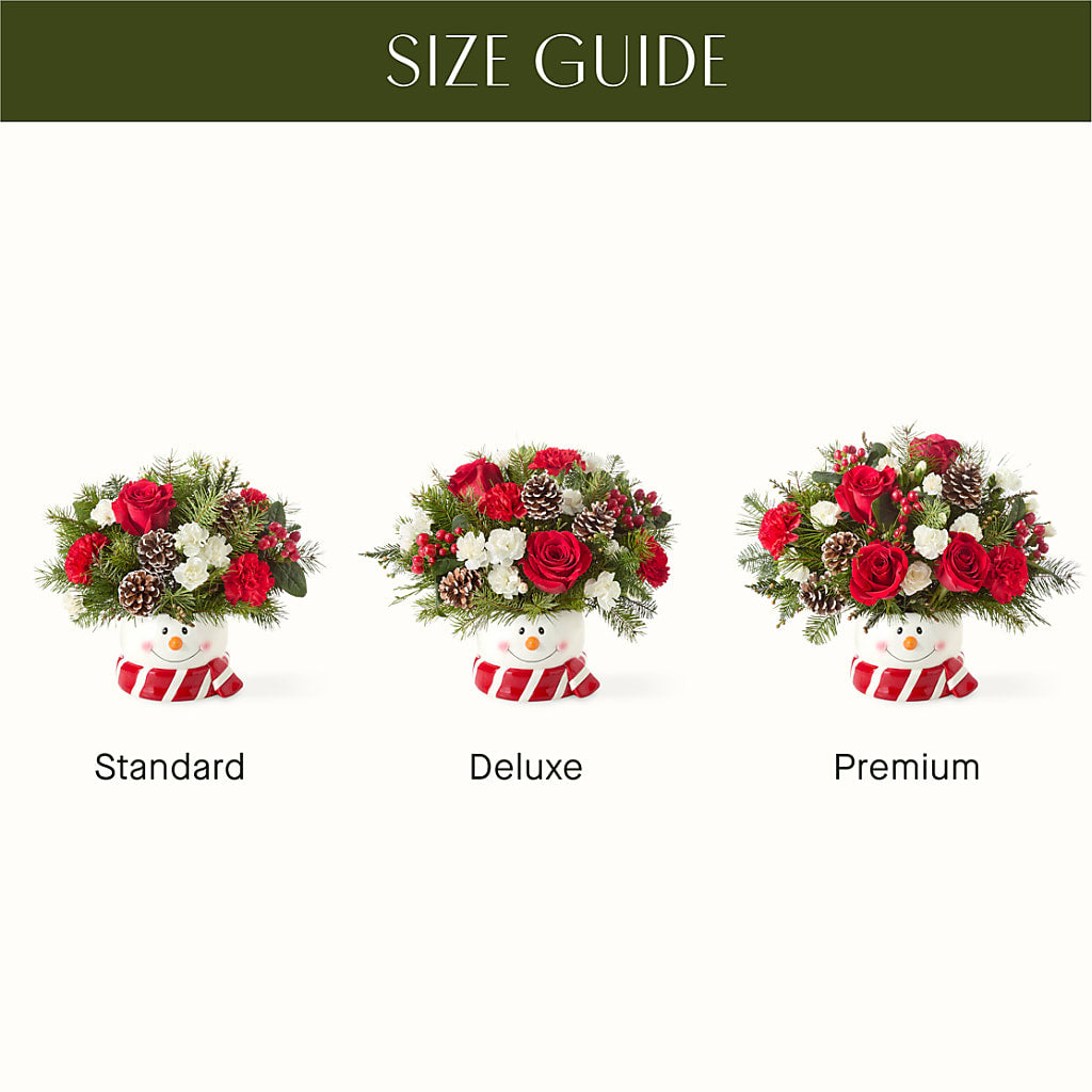 Jolly Snowman Bouquet – LARRY'S FLORIST, Cliffside Park NJ