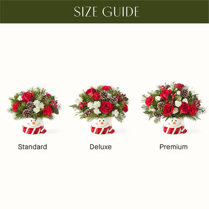 Jolly Snowman Bouquet – LARRY'S FLORIST, Cliffside Park NJ