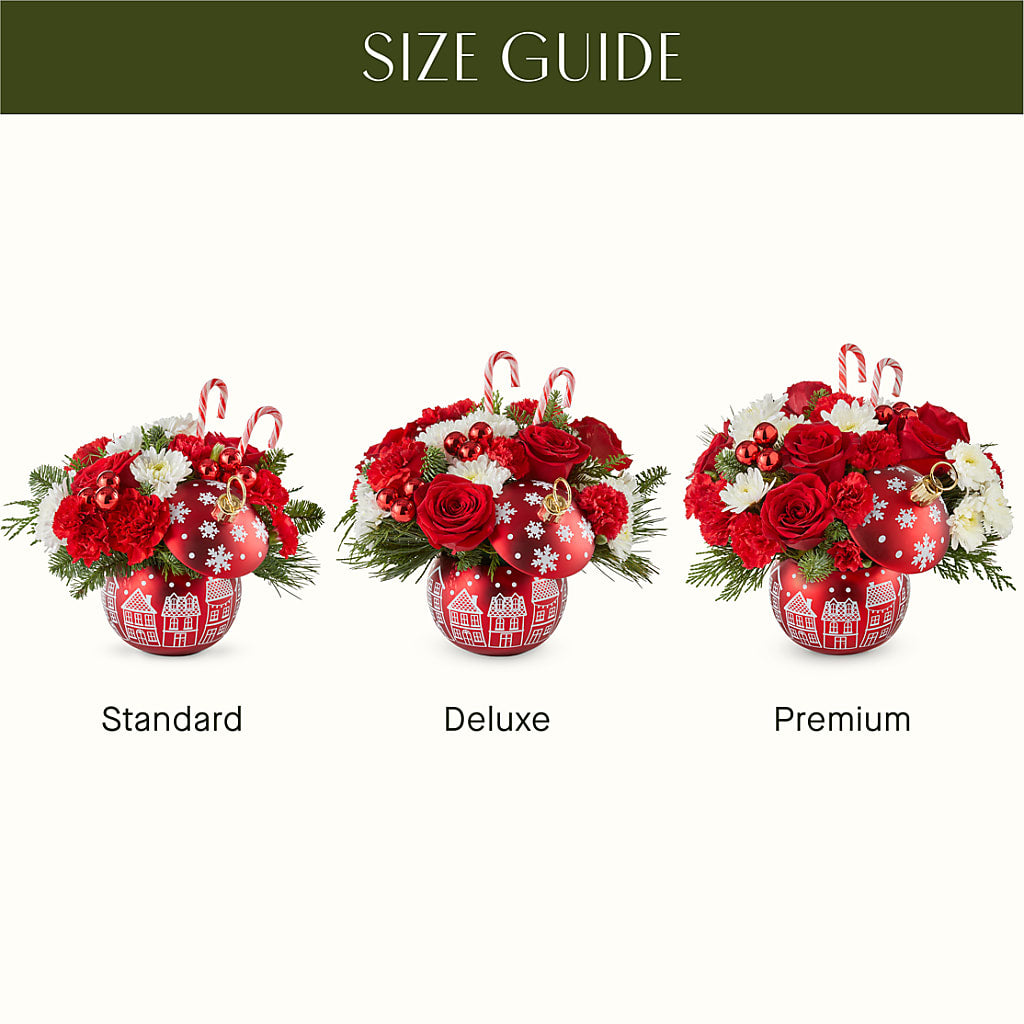 Cheer in the Air Ornament – LARRY'S FLORIST, Cliffside Park NJ