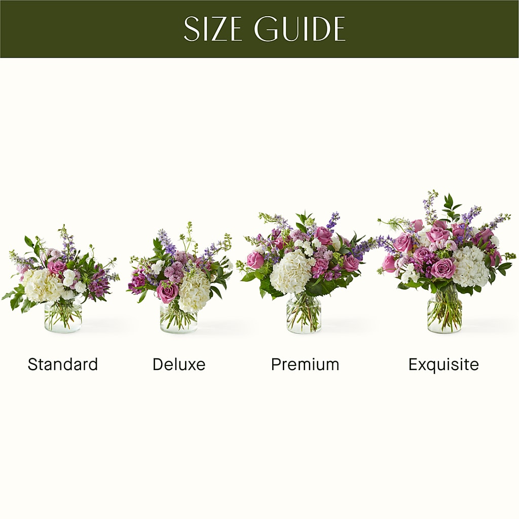 Violet Caress Bouquet – LARRY'S FLORIST, Cliffside Park NJ