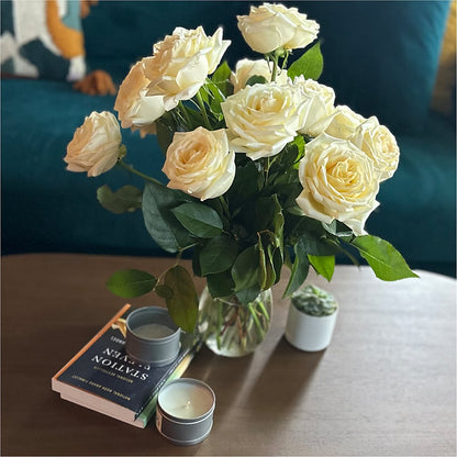 Long Stem Yellow Rose Bouquet – LARRY'S FLORIST, Cliffside Park NJ