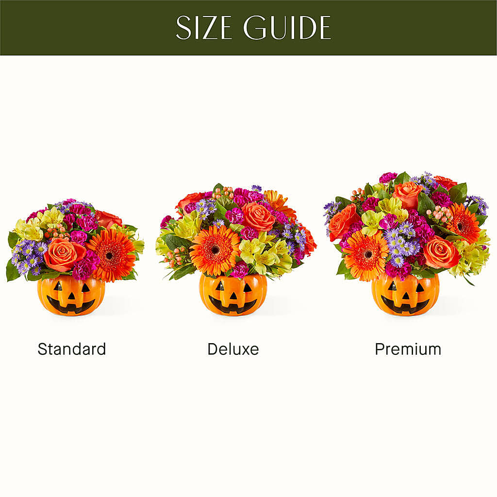 Tricks & Treats Pumpkin – LARRY'S FLORIST, Cliffside Park NJ