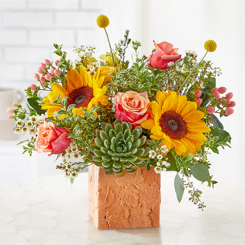 Sunflower Season Bouquet – LARRY'S FLORIST, Cliffside Park NJ