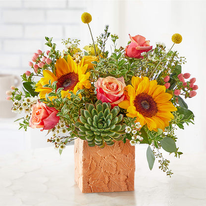Sunflower Season Bouquet – LARRY'S FLORIST, Cliffside Park NJ