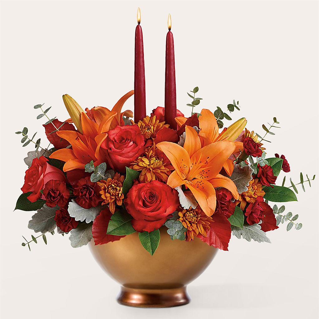 Fruits of Fall Centerpiece – LARRY'S FLORIST, Cliffside Park NJ