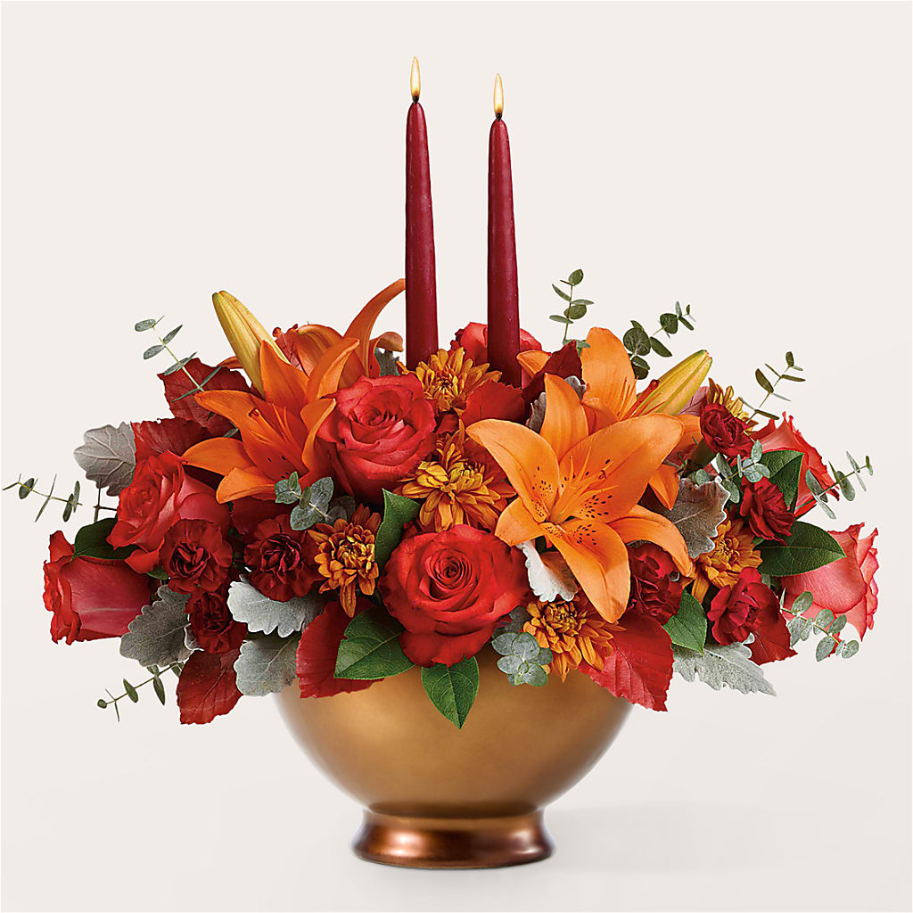 Fruits of Fall Centerpiece – LARRY'S FLORIST, Cliffside Park NJ