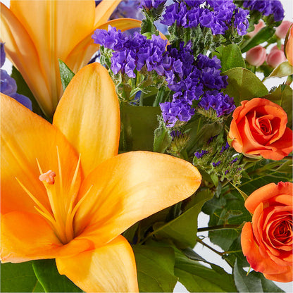 Radiant Citrus Bouquet – LARRY'S FLORIST, Cliffside Park NJ
