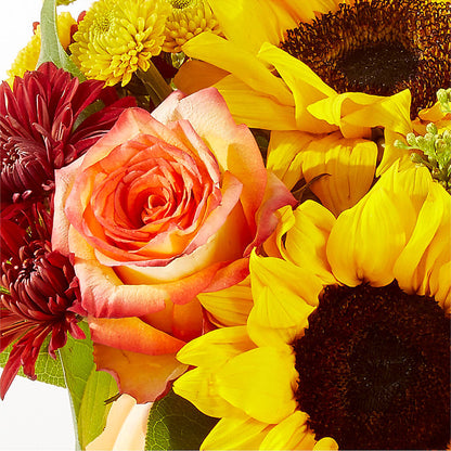 Golden Gourd Pumpkin Bouquet – LARRY'S FLORIST, Cliffside Park NJ