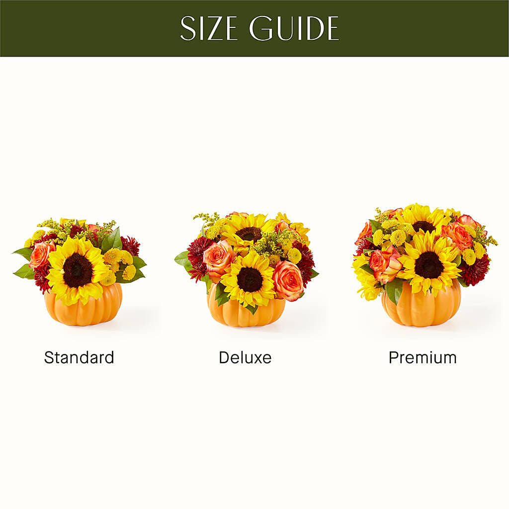 Golden Gourd Pumpkin Bouquet – LARRY'S FLORIST, Cliffside Park NJ