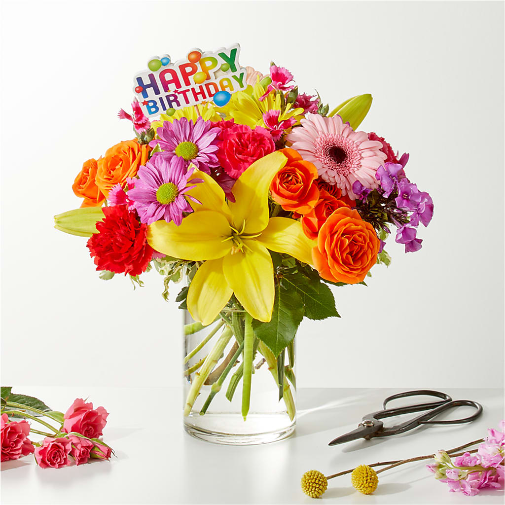 Cue the Confetti - A Florist Original – LARRY'S FLORIST, Cliffside Park NJ