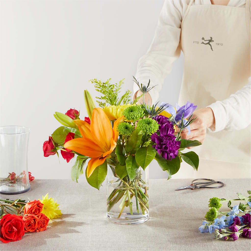 Summer Spectra - A Florist Original – LARRY'S FLORIST, Cliffside Park NJ