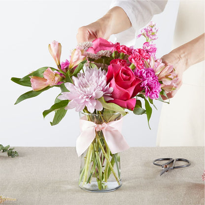 Pink Ribbon - A Florist Original – LARRY'S FLORIST, Cliffside Park NJ
