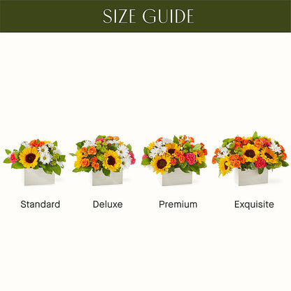 Sun-drenched Blooms Box Bouquet – LARRY'S FLORIST, Cliffside Park NJ