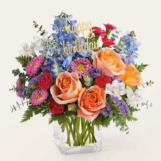 Birthday Bash Bouquet – LARRY'S FLORIST, Cliffside Park NJ