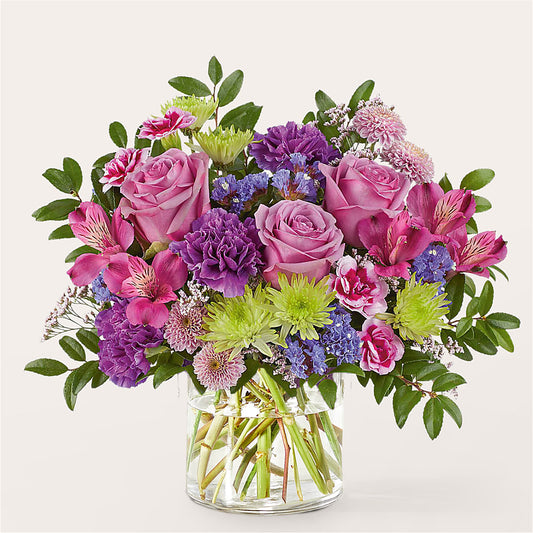 Glass Half Full Bouquet – LARRY'S FLORIST, Cliffside Park NJ