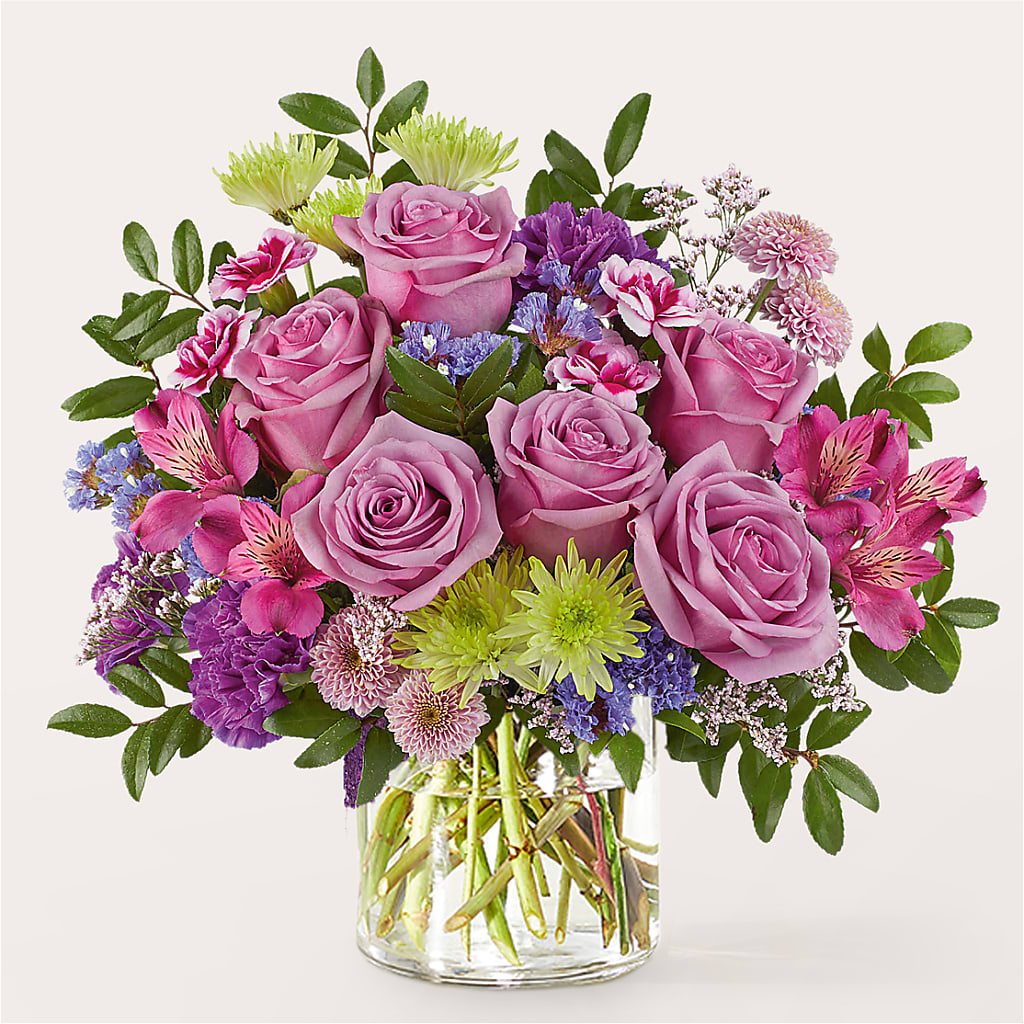 Glass Half Full Bouquet – LARRY'S FLORIST, Cliffside Park NJ