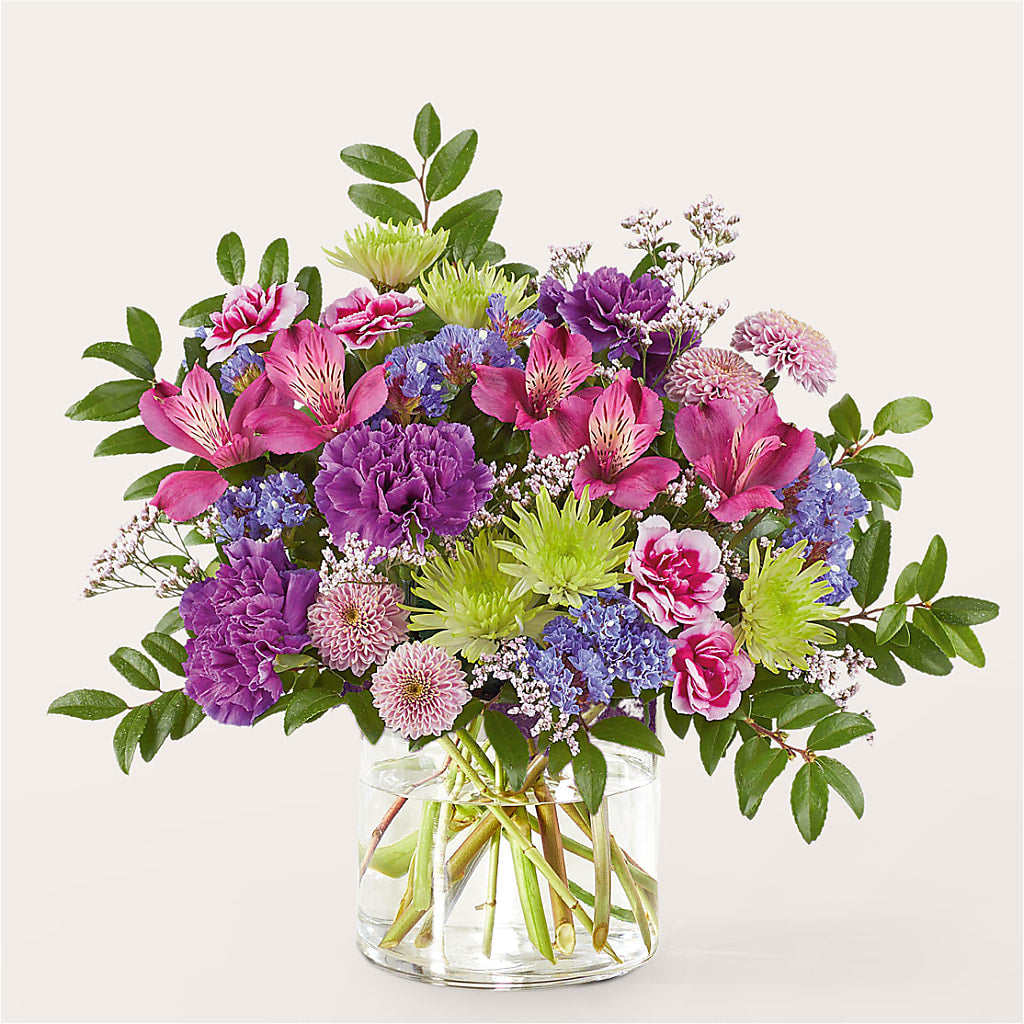Glass Half Full Bouquet – LARRY'S FLORIST, Cliffside Park NJ