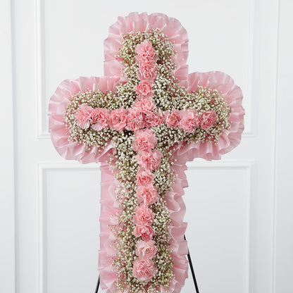 Angel's Cross Easel – LARRY'S FLORIST, Cliffside Park NJ