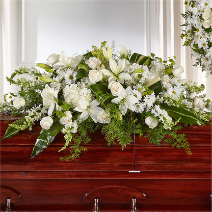 Abundance Casket Spray – LARRY'S FLORIST, Cliffside Park NJ