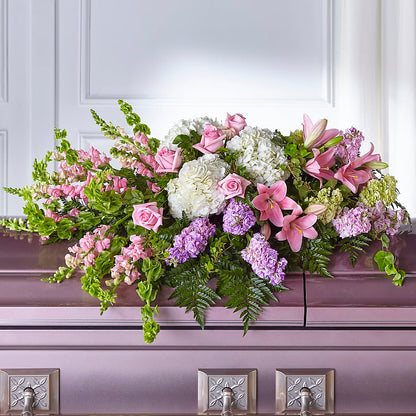 Life's Gratitude Casket Spray – LARRY'S FLORIST, Cliffside Park NJ