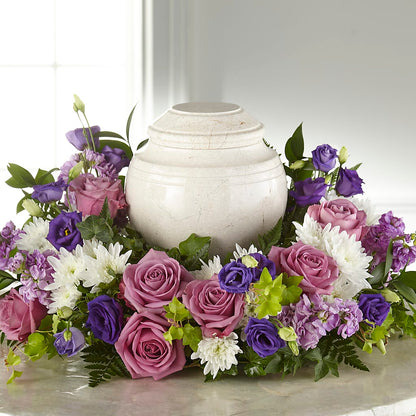 Blooming Sympathy Cremation Adornment – LARRY'S FLORIST, Cliffside Park NJ