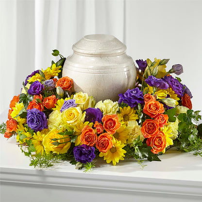 Blossoms of Remembrance Cremation Adornment – LARRY'S FLORIST, Cliffside Park NJ