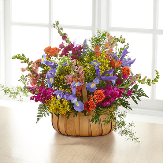 Garden of Life Basket – LARRY'S FLORIST, Cliffside Park NJ