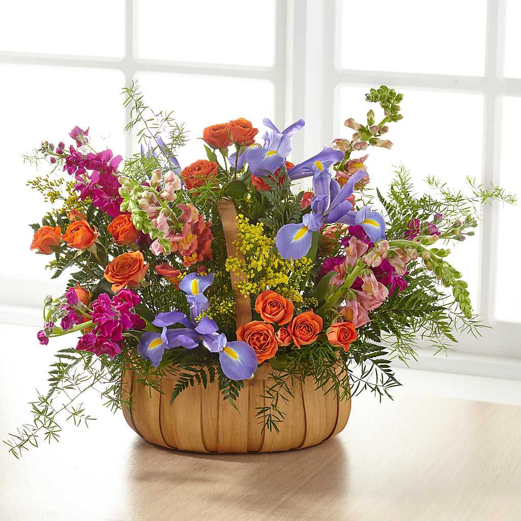 Garden of Life Basket – LARRY'S FLORIST, Cliffside Park NJ