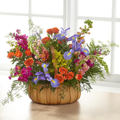 Garden of Life Basket – LARRY'S FLORIST, Cliffside Park NJ