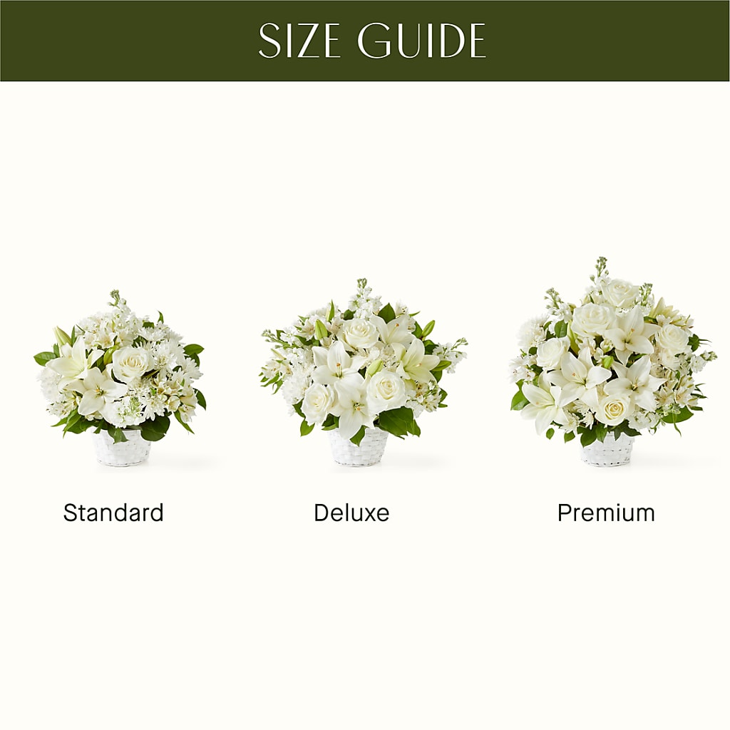 Peaceful Reflections Arrangement – LARRY'S FLORIST, Cliffside Park NJ