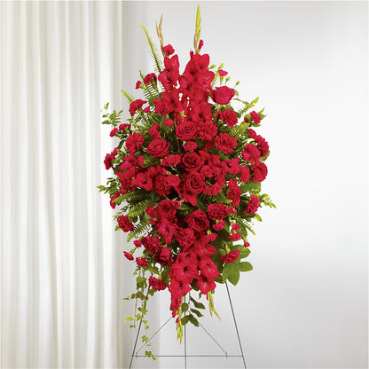 From the Heart Standing Spray – LARRY'S FLORIST, Cliffside Park NJ