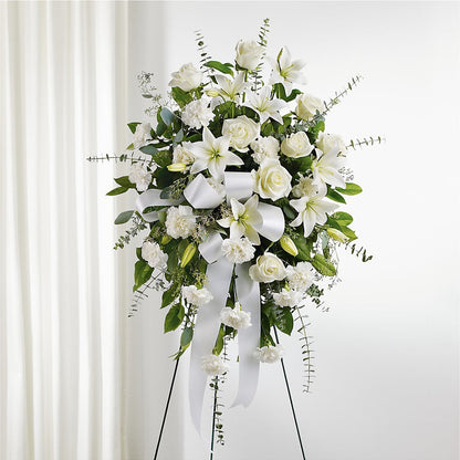 With Care Standing Spray – LARRY'S FLORIST, Cliffside Park NJ