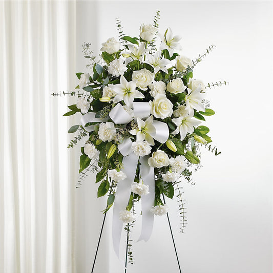 With Care Standing Spray – LARRY'S FLORIST, Cliffside Park NJ