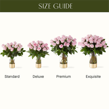 Picture Perfect Pink Rose Bouquet – LARRY'S FLORIST, Cliffside Park NJ