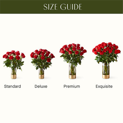 Classic Love Red Rose Bouquet – LARRY'S FLORIST, Cliffside Park NJ