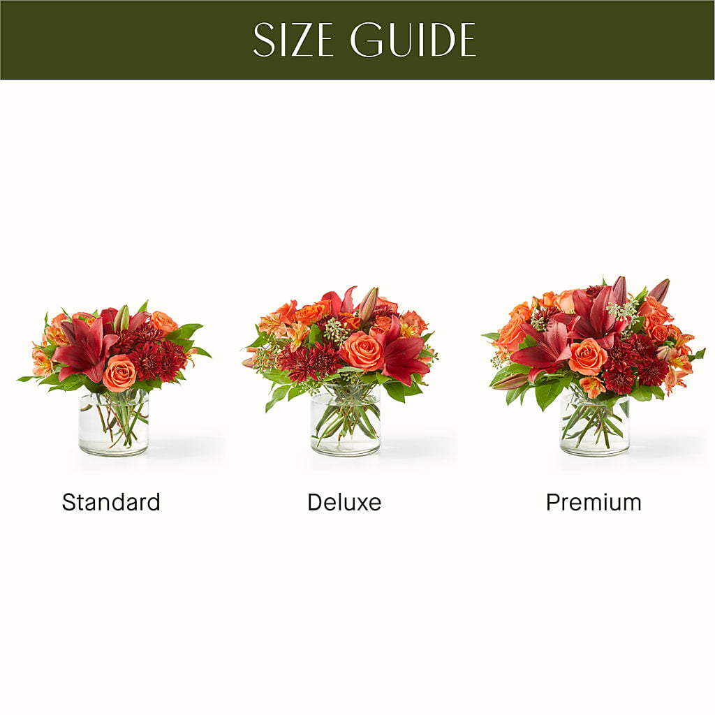 Crimson Leaves Bouquet – LARRY'S FLORIST, Cliffside Park NJ
