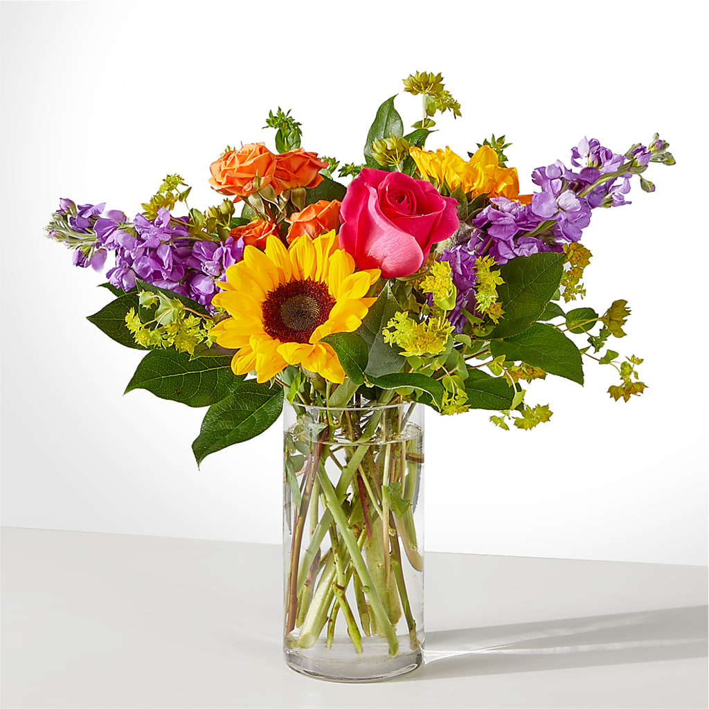 Vibrant Greetings Bouquet – LARRY'S FLORIST, Cliffside Park NJ