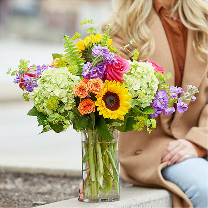 Vibrant Greetings Bouquet – LARRY'S FLORIST, Cliffside Park NJ