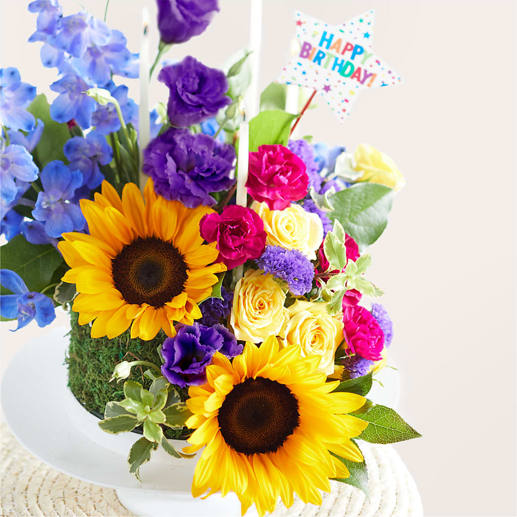 Star of the Day Floral Cake – LARRY'S FLORIST, Cliffside Park NJ