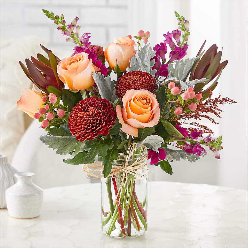 Moody Hues Bouquet – LARRY'S FLORIST, Cliffside Park NJ