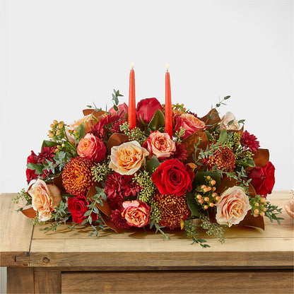 Gather Near Centerpiece – LARRY'S FLORIST, Cliffside Park NJ