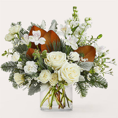 Fresh Snowfall Bouquet – LARRY'S FLORIST, Cliffside Park NJ