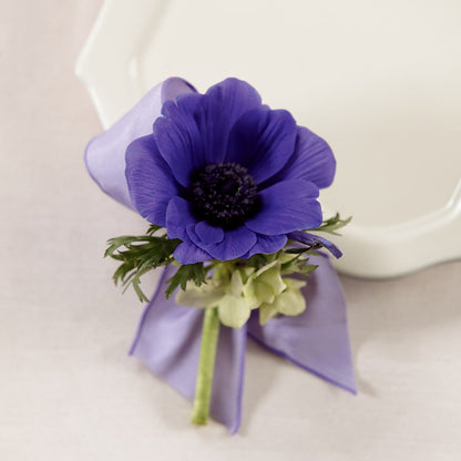 Purple Passion Boutonniere – LARRY'S FLORIST, Cliffside Park NJ