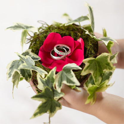 Lila Rose Ring Nest – LARRY'S FLORIST, Cliffside Park NJ