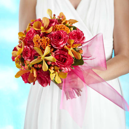 Brilliant Shades of Love Bouquet – LARRY'S FLORIST, Cliffside Park NJ
