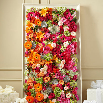 Fresh Picked Floral Wall – LARRY'S FLORIST, Cliffside Park NJ