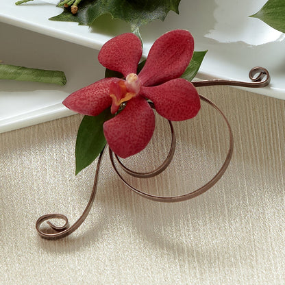 Red Mokara Boutonniere – LARRY'S FLORIST, Cliffside Park NJ